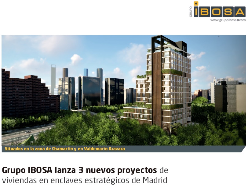 Grupo IBOSA lanza 3 nuevos proyectos